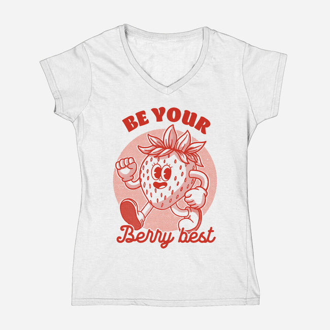 Berry Best-Womens-V-Neck-Tee-fanfreak1