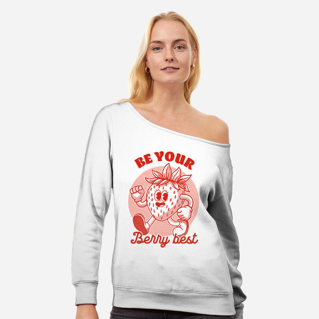 Berry Best-Womens-Off Shoulder-Sweatshirt-fanfreak1