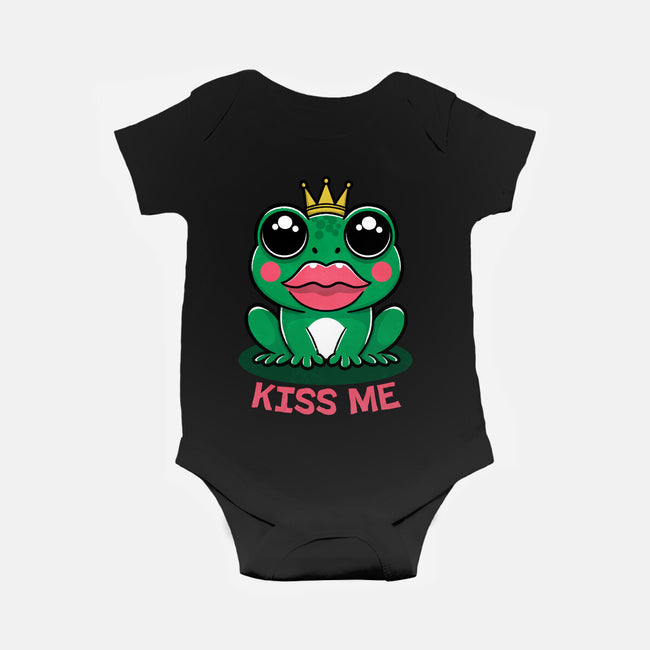 Kiss Me-Baby-Basic-Onesie-fanfreak1