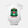 Kiss Me-Baby-Basic-Onesie-fanfreak1