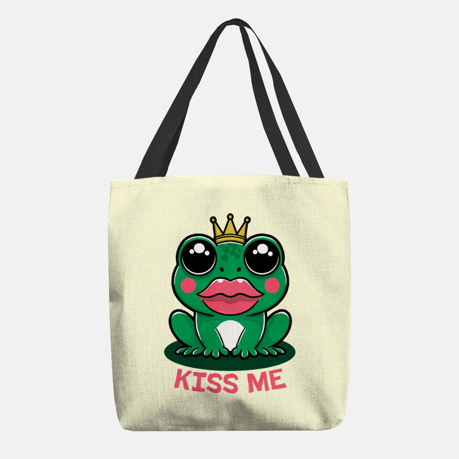 Kiss Me-None-Basic Tote-Bag-fanfreak1