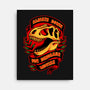 Always Down For Dino Movies-None-Stretched-Canvas-patrickgp