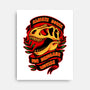 Always Down For Dino Movies-None-Stretched-Canvas-patrickgp