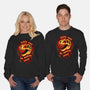 Always Down For Dino Movies-Unisex-Crew Neck-Sweatshirt-patrickgp