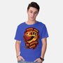 Always Down For Dino Movies-Mens-Basic-Tee-patrickgp