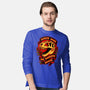 Always Down For Dino Movies-Mens-Long Sleeved-Tee-patrickgp