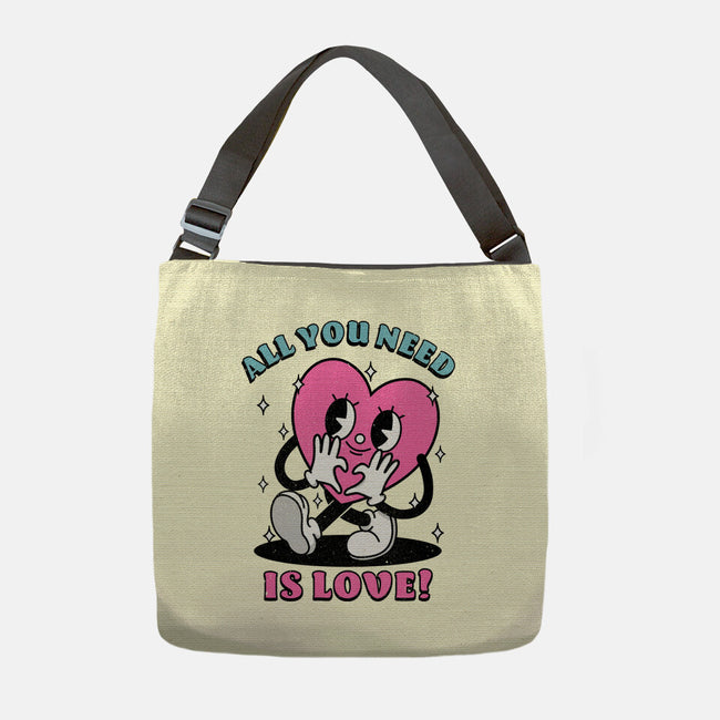 All You Need Is Love-None-Adjustable Tote-Bag-fanfreak1