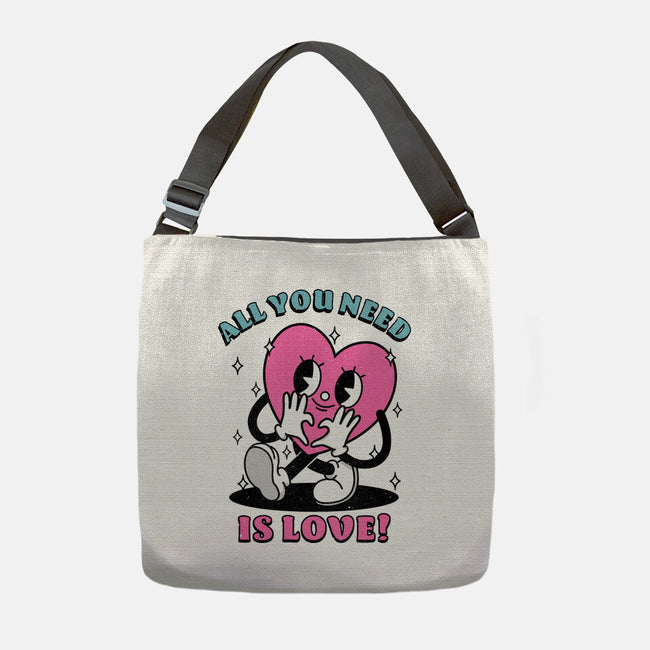 All You Need Is Love-None-Adjustable Tote-Bag-fanfreak1