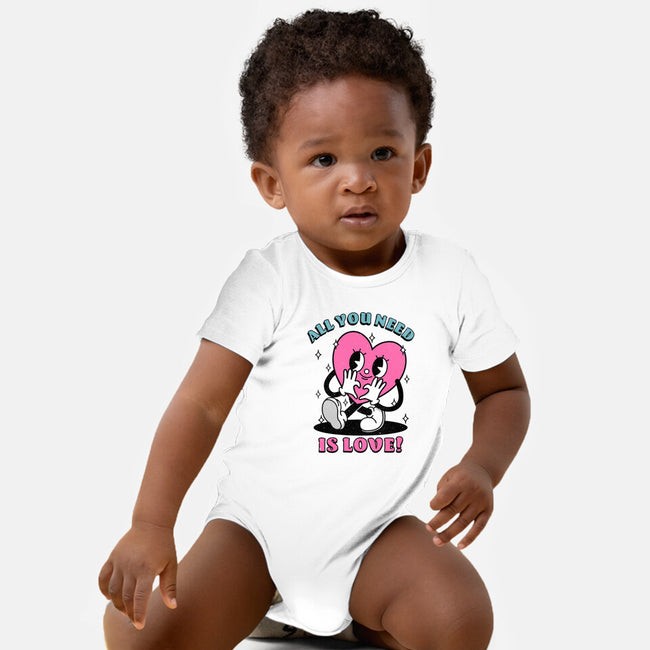 All You Need Is Love-Baby-Basic-Onesie-fanfreak1