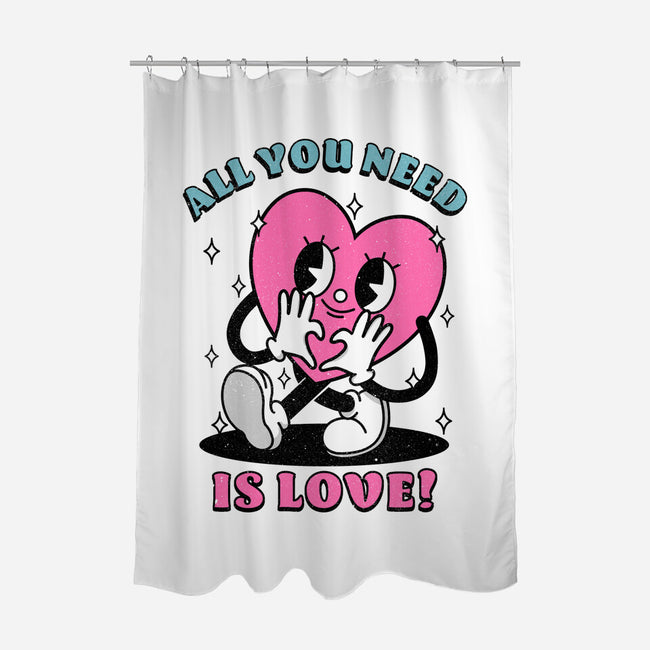 All You Need Is Love-None-Polyester-Shower Curtain-fanfreak1