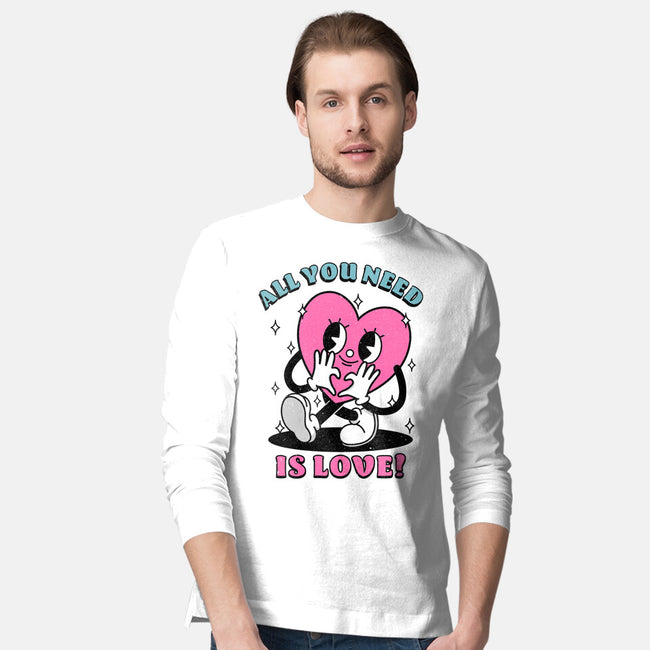 All You Need Is Love-Mens-Long Sleeved-Tee-fanfreak1