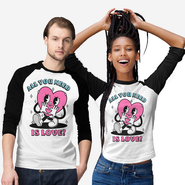 All You Need Is Love-Unisex-Baseball-Tee-fanfreak1