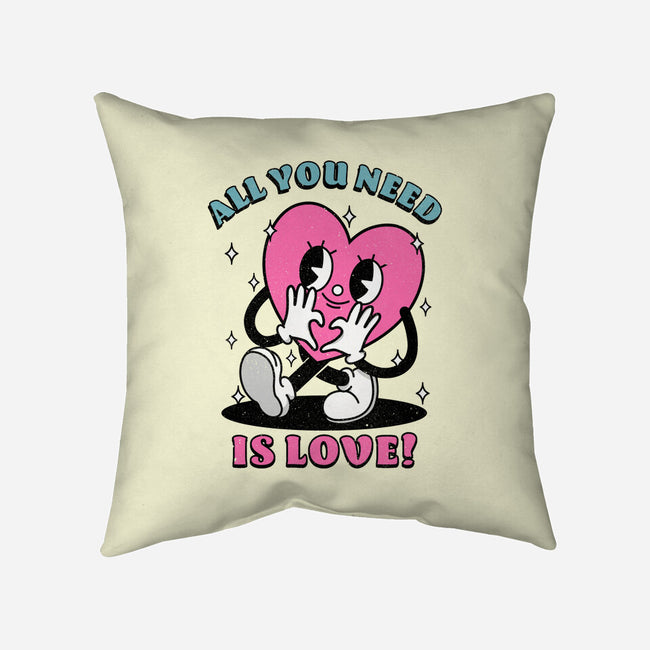 All You Need Is Love-None-Removable Cover w Insert-Throw Pillow-fanfreak1