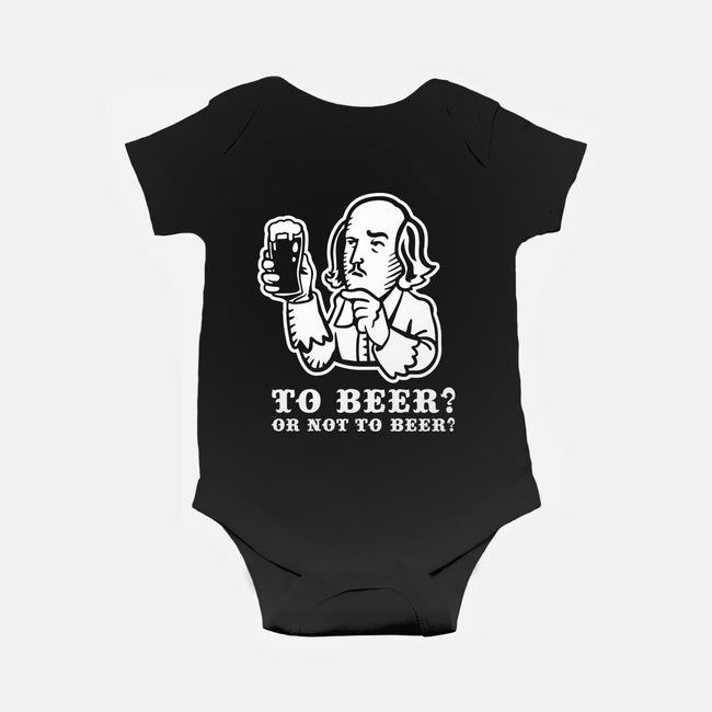 To Beer-Baby-Basic-Onesie-demonigote