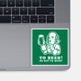To Beer-None-Glossy-Sticker-demonigote