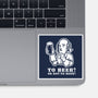 To Beer-None-Glossy-Sticker-demonigote