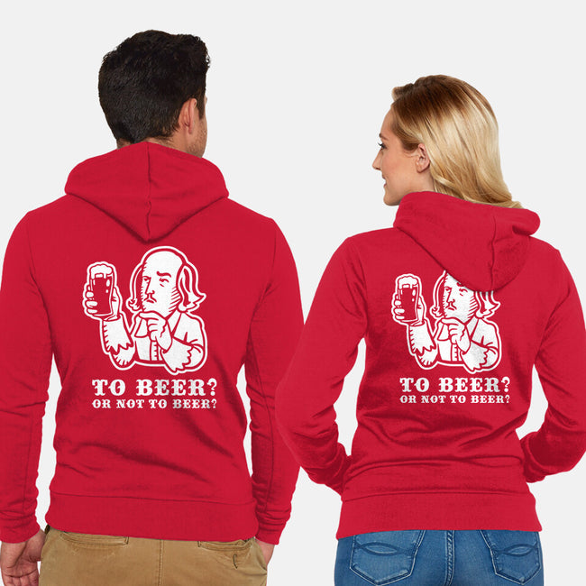 To Beer-Unisex-Zip-Up-Sweatshirt-demonigote