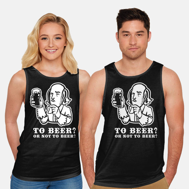 To Beer-Unisex-Basic-Tank-demonigote