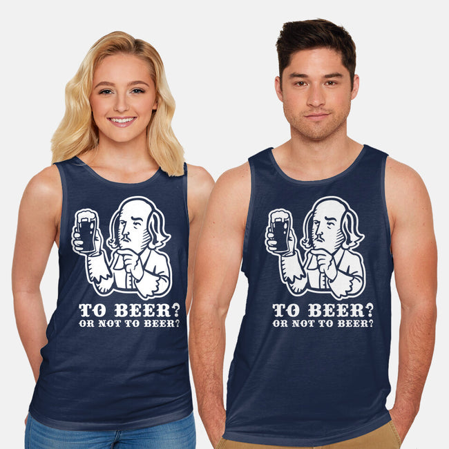 To Beer-Unisex-Basic-Tank-demonigote