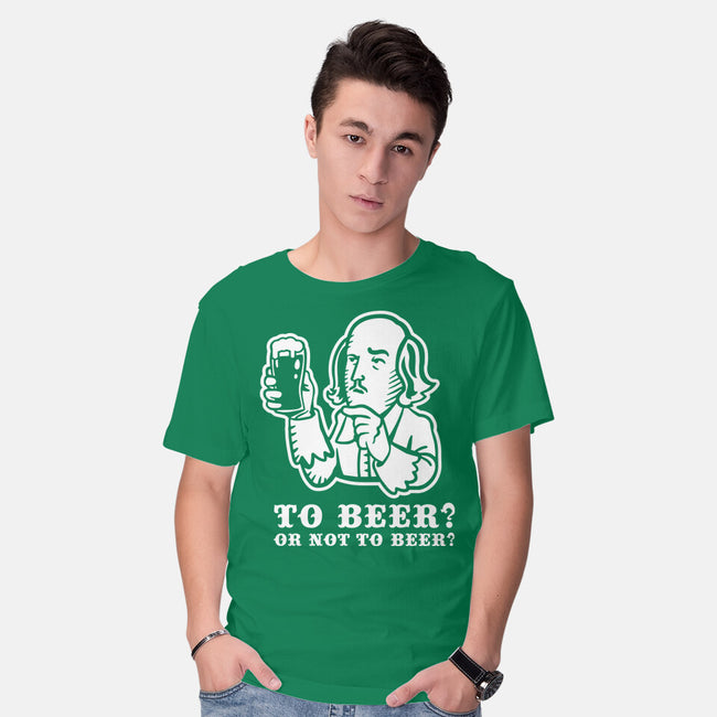To Beer-Mens-Basic-Tee-demonigote