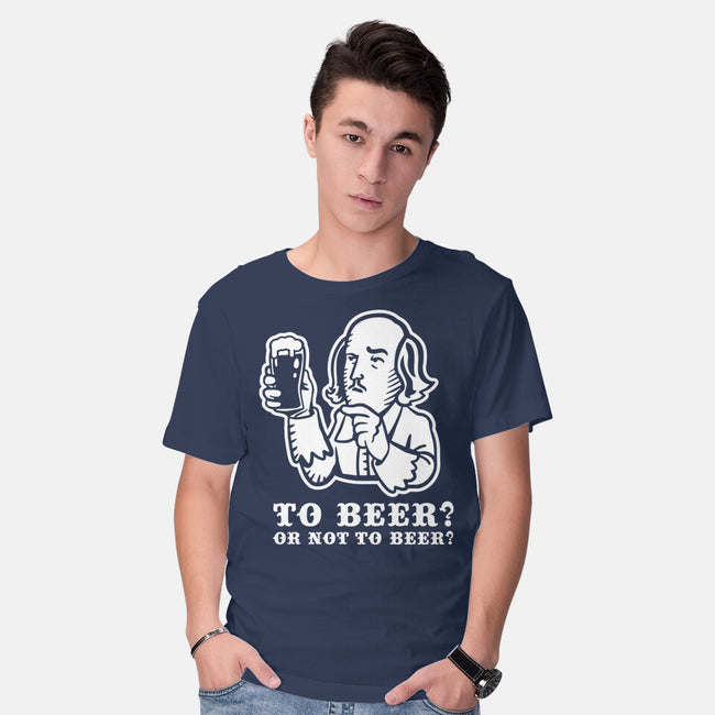 To Beer-Mens-Basic-Tee-demonigote