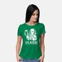 To Beer-Womens-Basic-Tee-demonigote