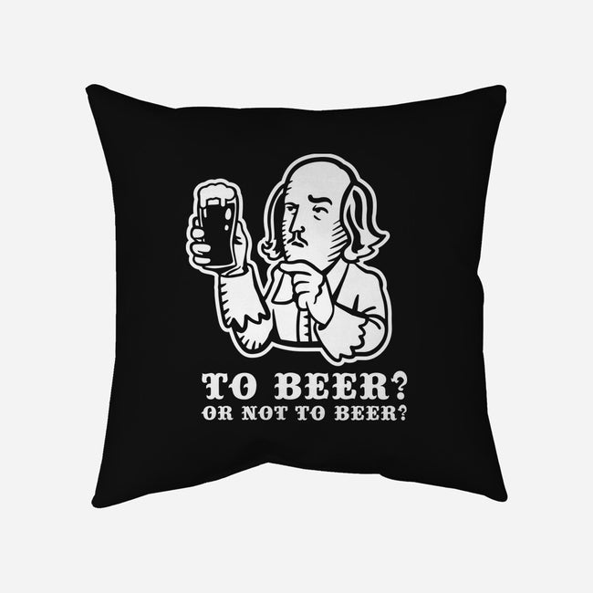 To Beer-None-Removable Cover w Insert-Throw Pillow-demonigote