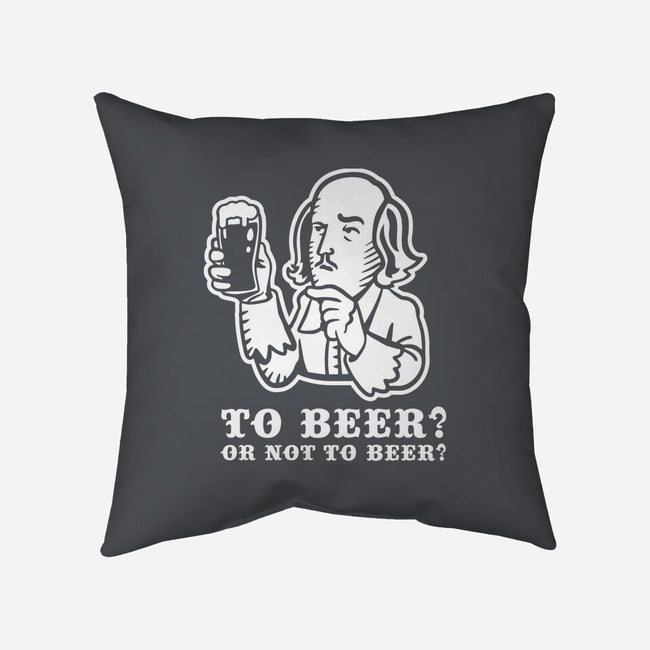 To Beer-None-Removable Cover w Insert-Throw Pillow-demonigote