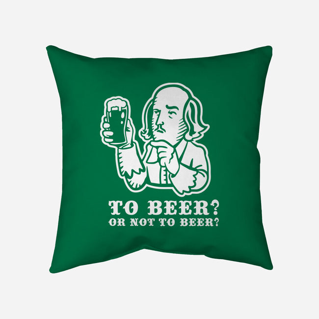 To Beer-None-Removable Cover w Insert-Throw Pillow-demonigote