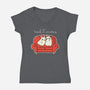 Soulmates-Womens-V-Neck-Tee-Freecheese