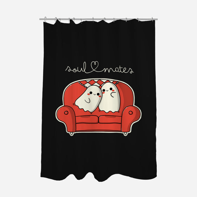 Soulmates-None-Polyester-Shower Curtain-Freecheese