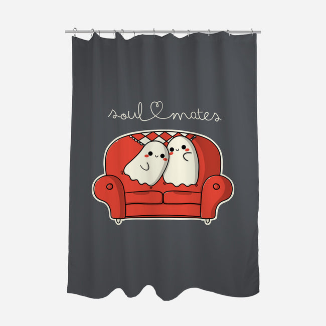 Soulmates-None-Polyester-Shower Curtain-Freecheese
