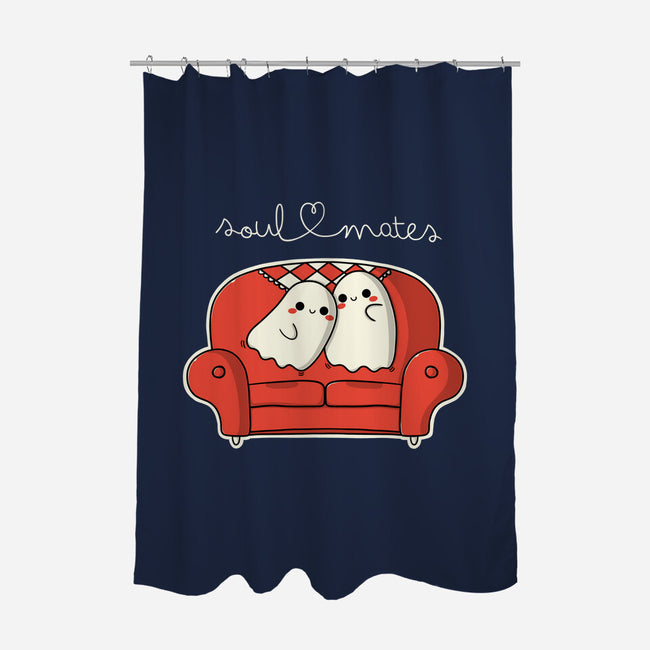 Soulmates-None-Polyester-Shower Curtain-Freecheese