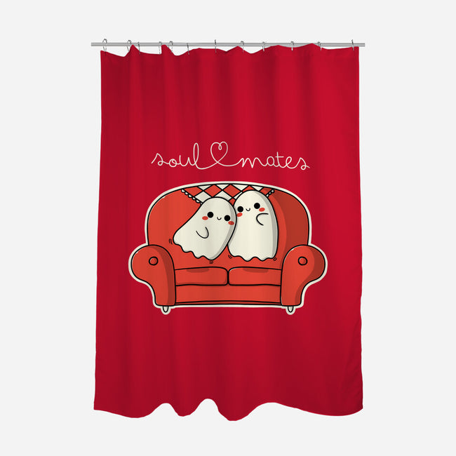 Soulmates-None-Polyester-Shower Curtain-Freecheese