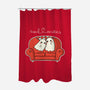 Soulmates-None-Polyester-Shower Curtain-Freecheese