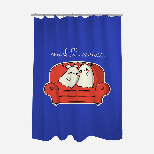 Soulmates-None-Polyester-Shower Curtain-Freecheese