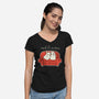 Soulmates-Womens-V-Neck-Tee-Freecheese
