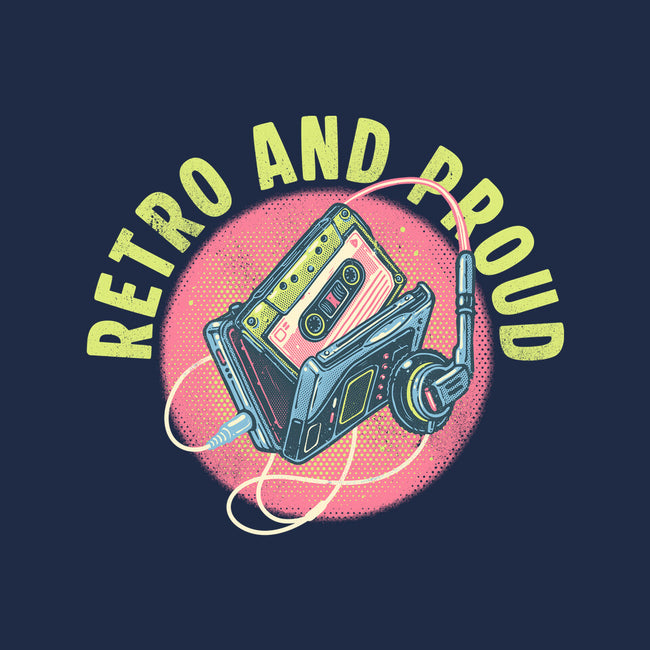 Retro And Proud-Womens-Fitted-Tee-glitchygorilla