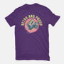 Retro And Proud-Womens-Fitted-Tee-glitchygorilla
