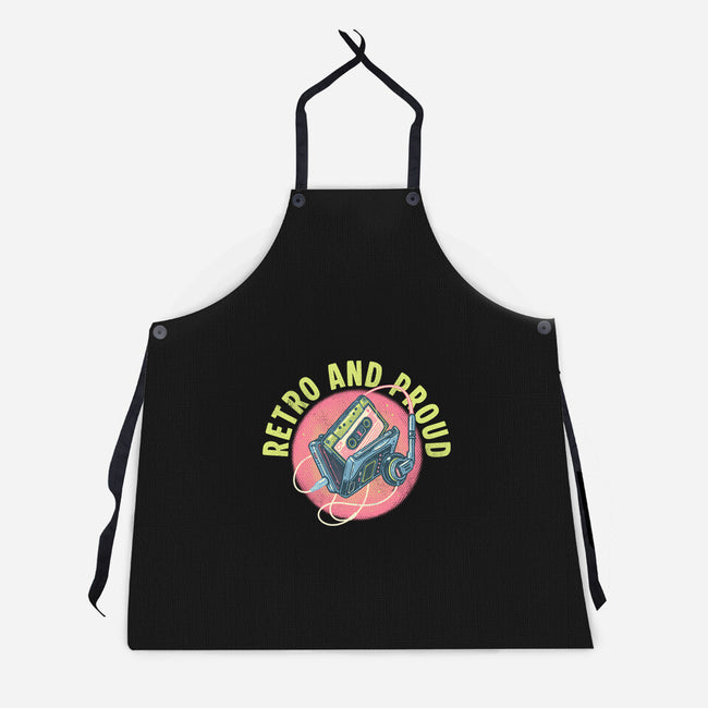 Retro And Proud-Unisex-Kitchen-Apron-glitchygorilla