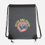 Retro And Proud-None-Drawstring-Bag-glitchygorilla