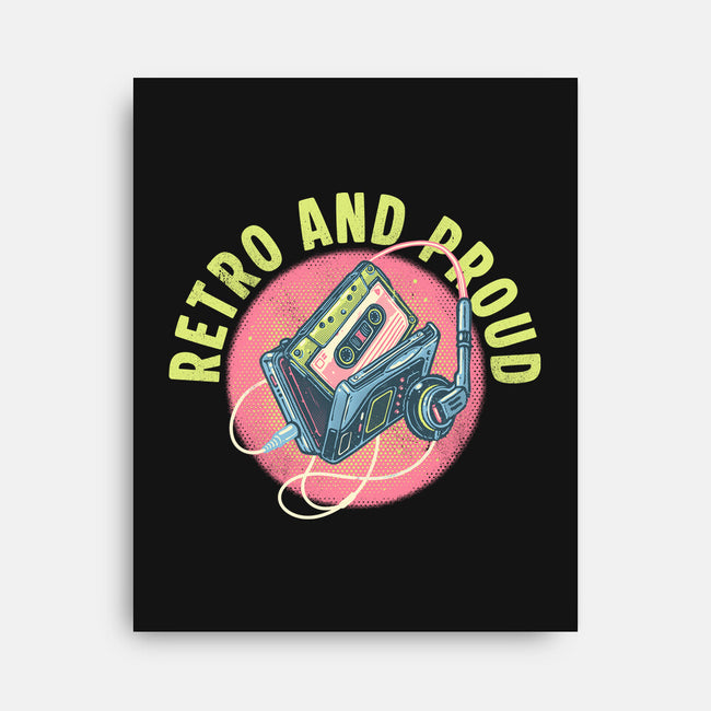 Retro And Proud-None-Stretched-Canvas-glitchygorilla
