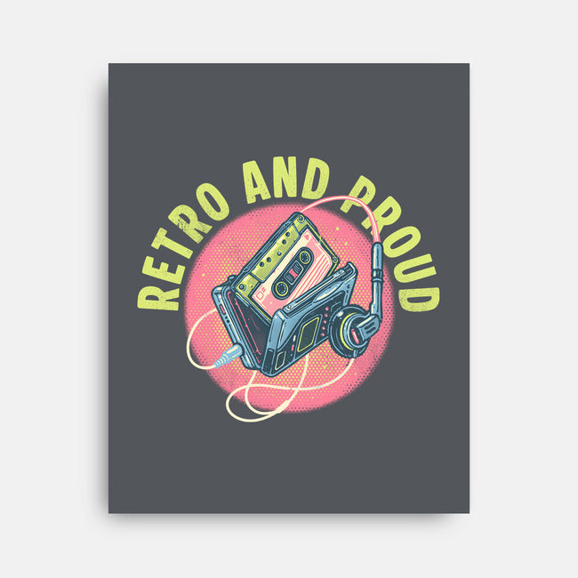 Retro And Proud-None-Stretched-Canvas-glitchygorilla