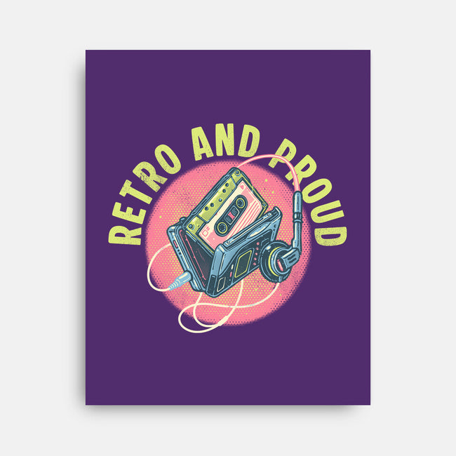 Retro And Proud-None-Stretched-Canvas-glitchygorilla