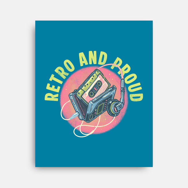 Retro And Proud-None-Stretched-Canvas-glitchygorilla