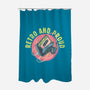 Retro And Proud-None-Polyester-Shower Curtain-glitchygorilla