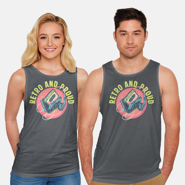 Retro And Proud-Unisex-Basic-Tank-glitchygorilla