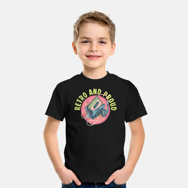 Retro And Proud-Youth-Basic-Tee-glitchygorilla