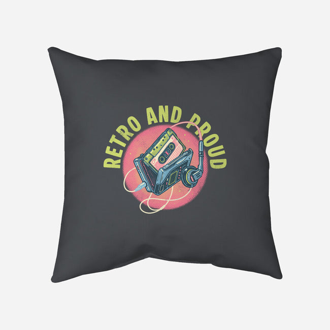 Retro And Proud-None-Removable Cover w Insert-Throw Pillow-glitchygorilla