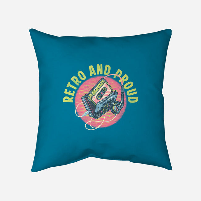 Retro And Proud-None-Removable Cover w Insert-Throw Pillow-glitchygorilla
